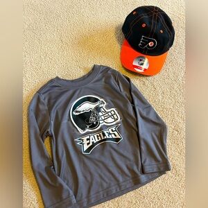 Bundle of toddler Philly sports gear